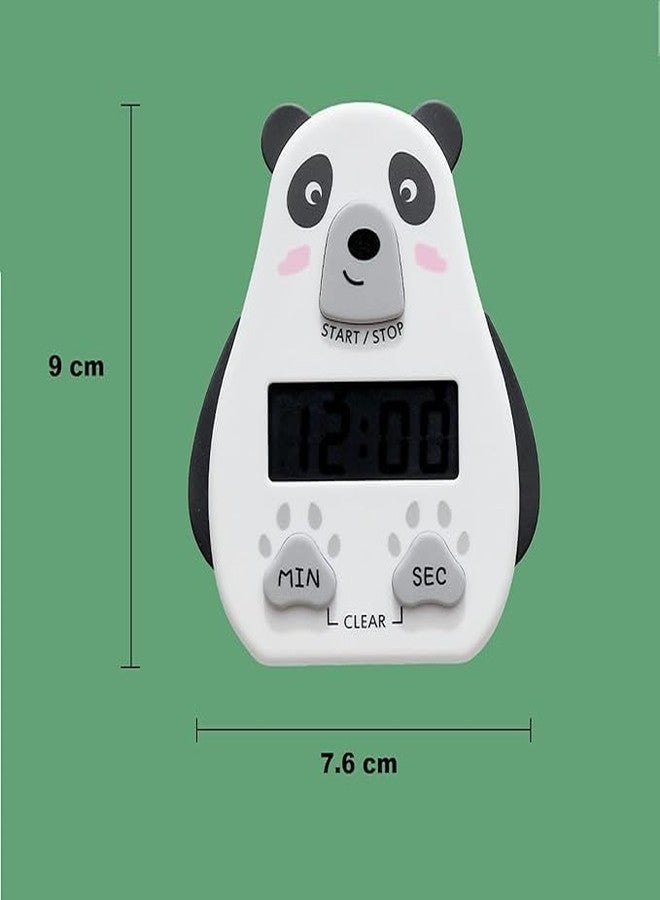 BGVM Digital Kitchen Timer with On/Off Switch, Magnetic Digital Stopwatch with Big Digits & Loud Alarm - Easy-to-Read Timer for Cooking, Baking, and More (White) - Image 5